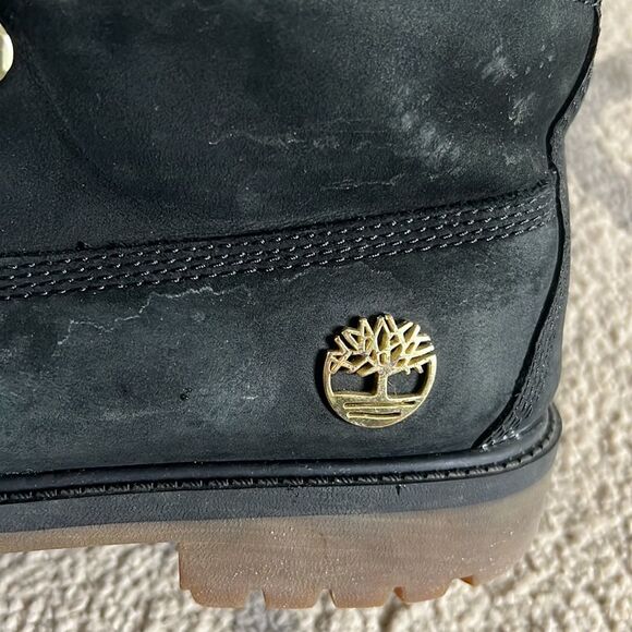 Timberland X NBA Toronto Raptors boys size 7 women size 9 Boots Black in GUC - Picture 10 of 10